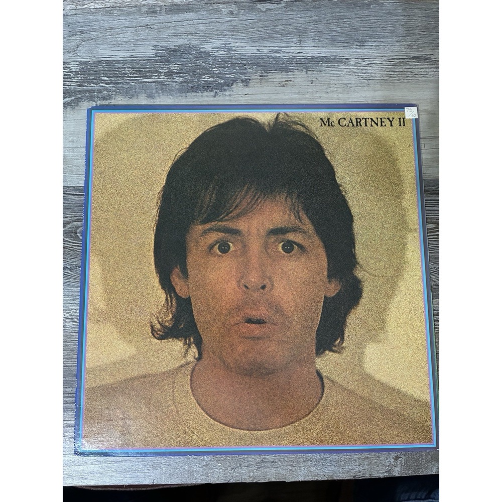 Paul McCartney McCartney II Vinyl LP Columbia records FC 36511 1980
